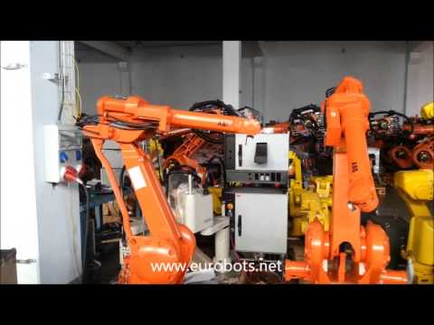 ABB IRB2400L M2000 industrial robots in Eurobots
