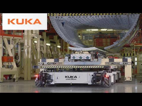Airbus Uses KUKA omniMove Mobile Platform to Build the A380