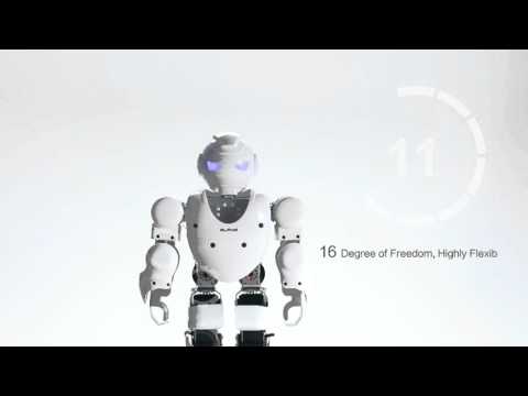 Alpha 1S Flexible Bluetooth-Controlled IOS and Android Compatible Humanoid Robot