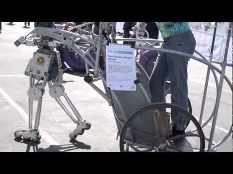 Anatomical Bipedal Robot: Solar Electric Robot Chariot