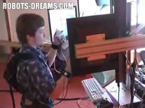 Anybots – Monty, a human size, fully articulated robot