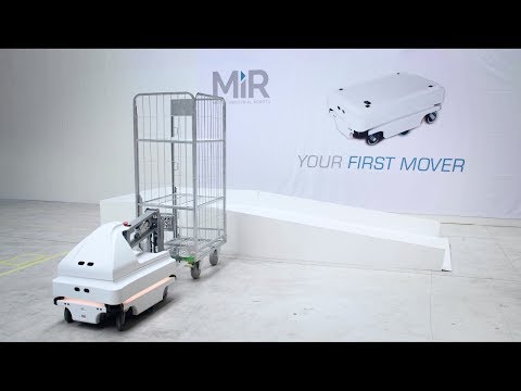 Application de robot mobile chez MIR (Mobile Industrial Robots Denmark) avec les capteurs de SICK