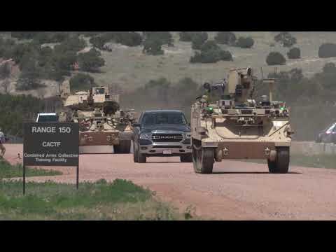 Army Robotic Combat Vehicle Experiments at Fort Carson
