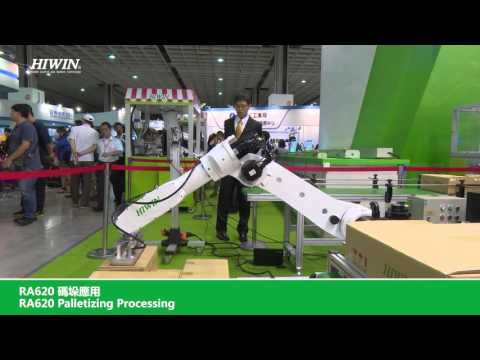 Articulated Robot RA620 Palletizing Processing碼垛應用