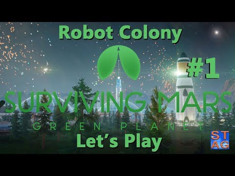 Artificial Start (Robot Colony Episode 1) – Surviving Mars: Green Planet Let's Play