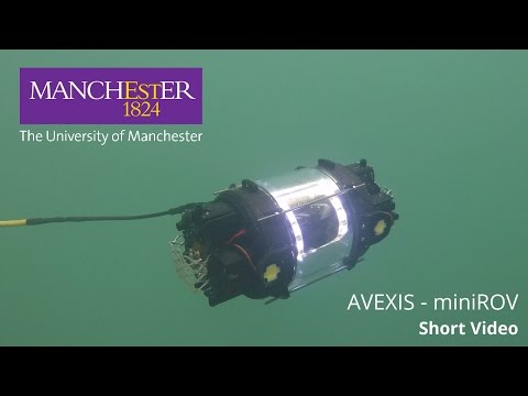 AVEXIS – miniROV – UoM Robotics – Nuclear Decomissioning Underwater Robot – 2nd trails