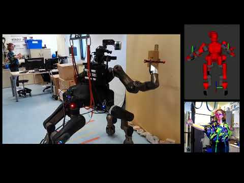 Bi-Manual Articulated Robot Teleoperation using an External RGB-D Range Sensor