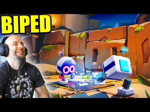 BIPED #1 – RISAS COOP DE ROBOTS MONGERS | Gameplay Español