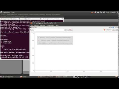 biped robot simulation in ROS / Gazebo and rqt
