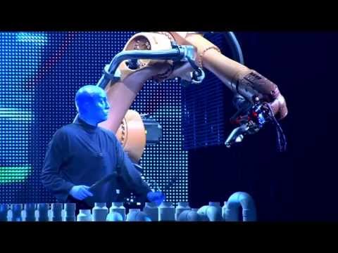 Blue Man Group and KUKA Industrial Robots for Factory Automation