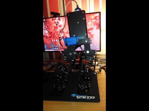 Bluetooth control of my biped robot