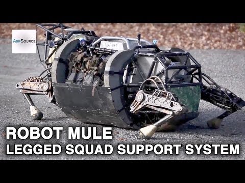 Boston Dynamics LS3 Robot – World's Most Advanced Military Robotics