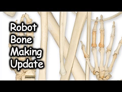 Building Humanoid Robots #124 | Bone Making Update & Plans to Involve Adam in His Own Construction