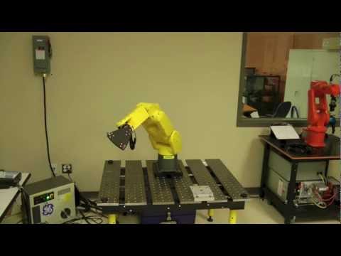 Calibration and accuracy validation of a FANUC LR Mate 200iC industrial robot