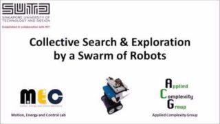 Collective Search & Exploration by a Swarm of Robots