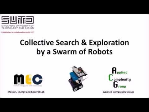 Collective Search & Exploration by a Swarm of Robots