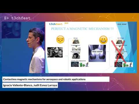 Contactless magnetic mechanisms for aerospace and robotic applications | T3chFest 2018