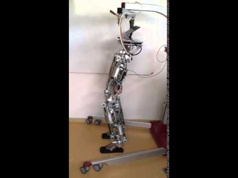 Control of Sherpa biped robot for squat-like motions