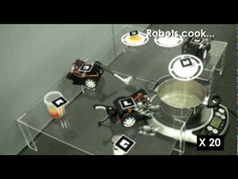 Cooking with Robots: Designing a Household System Working in Open Environments