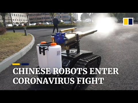 Coronavirus: China steps up use of robots to fight Covid-19 epidemic