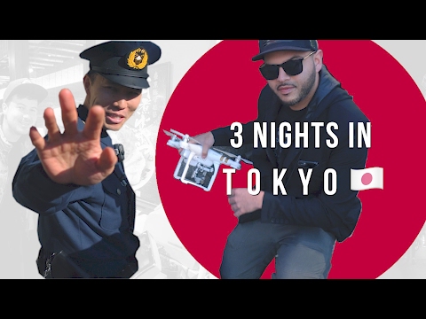 Droning, Police, Robots, Slurps, Club Show – 3 Nights in Tokyo: Day 2 (VLOG 003)