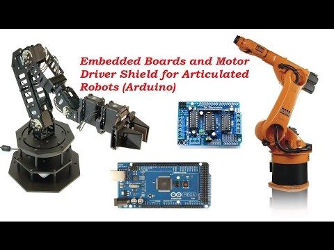 Embedded Board and Motor shield for Articulated Robots