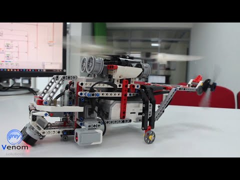 EV3 LEGO MINDSTORM ROBOTICS (LEGO MIL MI-8 CHOPPER ROBOT MODEL)