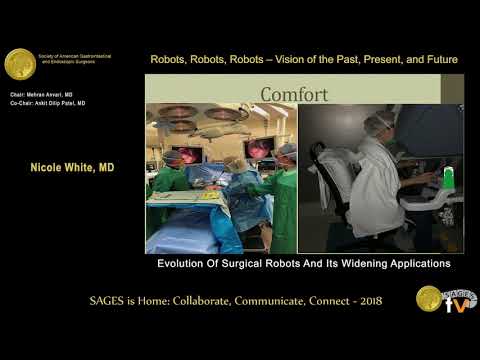 Evolution of surgical robots & widening applications