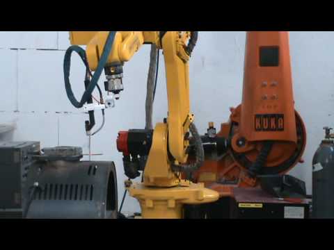FANUC 100i plasma welding robot @ www.eurobots.net used industrial robots