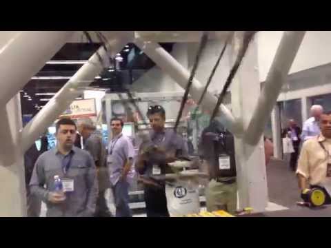 Fanuc Industrial Robots at Trade Show