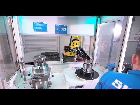 Fastems and SKF Aerospace – Robotic Flexible Manufacturing – Aero Bearings