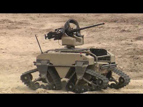 From drones to armed robots, Marines test high-tech weapons