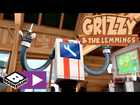 Grizzy i lemingi | Robot sprzątający | Boomerang