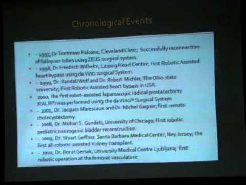 History and Development of Robotic Surgery da Vinci
