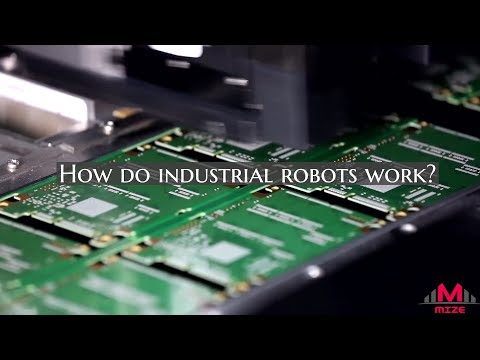 How do industrial robots work?