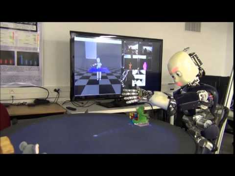 Humaniod Robot Understands and Describes Actions