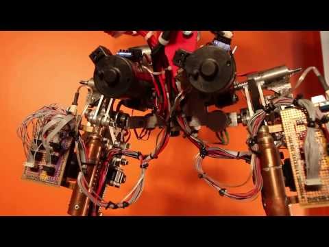 Humanoid Biped Robot Video 04 Quick status update