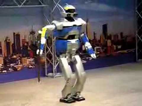 Humanoid Robot HRP-2 does martial arts!