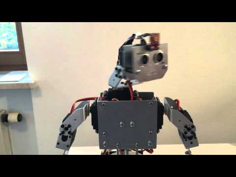 Humanoid robot Murphy – APDS-9960 gesture sensor test