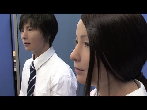 Incredibly realistic male and female android robots from Japan – Actroid-F #DigInfo