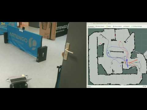 Indoor exploration Ev. III using ROS and Turtlebot robots