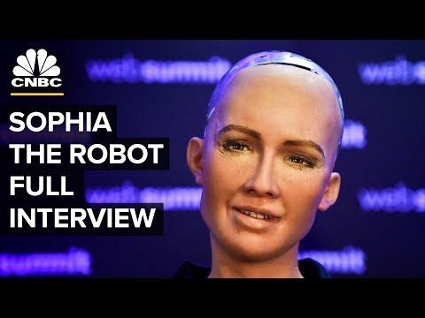 Interview With The Lifelike Hot Robot Named Sophia Full Cnbc Robotics Plus Interview With The Lifelike Hot Robot Named Sophia Full Cnbc Robotics Plus