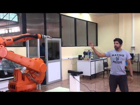Kinect-based trajectory teaching for industrial robots (Part 2)