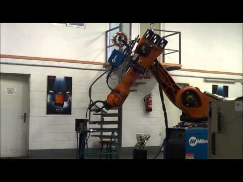 Kuka KR150 arc welding industrial robot