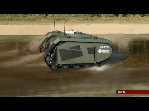 Largest military robots exercise (UK) – BBC News – 4th December 2018
