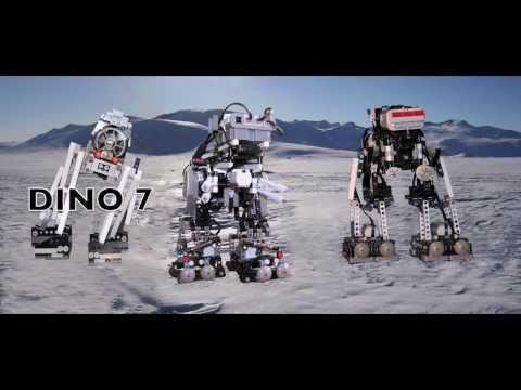 Lego Biped Robot Walker DINO X-2 with NXT motor