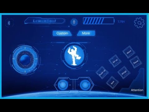Lesson 5  Introduction of Mobile Phone App (Humanoid robot)