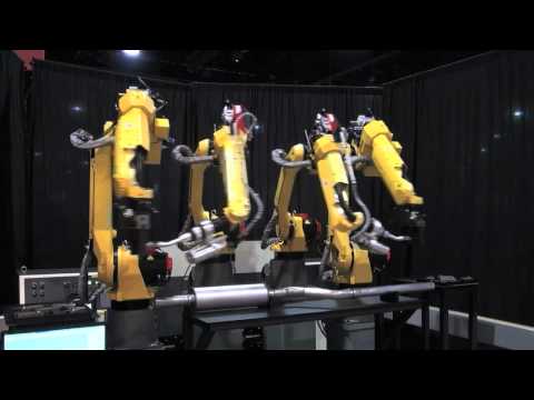 M-20iA and ARC Mate 100iC Compact Flexible Welding – FANUC Robot Industrial Automation
