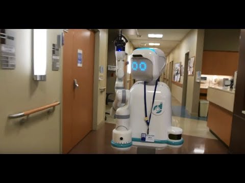 Moxi The Robot - Texas Health Resources - Robotics Plus