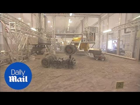 NASA tests dust-to-thrust robots for Mars mission
